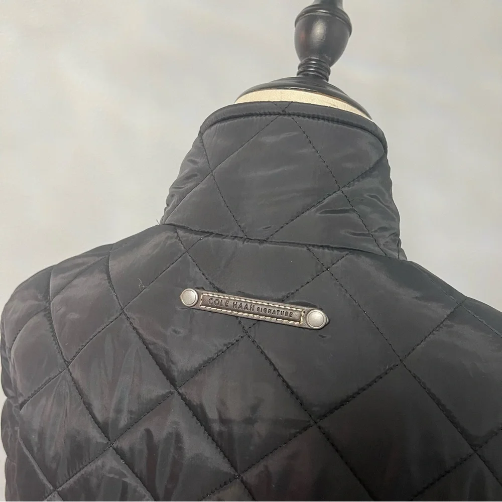 Cole Han Signature Mens Diamond Quilted Jacket- In Black Color- New Tag- Reemoly - Picture 14 of 15